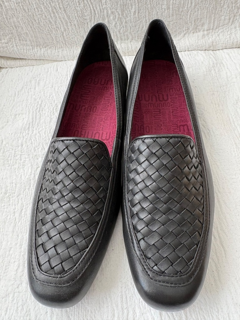 Munro Karter black loafers, size 13